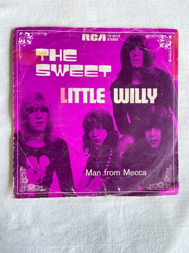 the sweet - little willy, Ophalen of Verzenden, Gebruikt, 7 inch, Pop