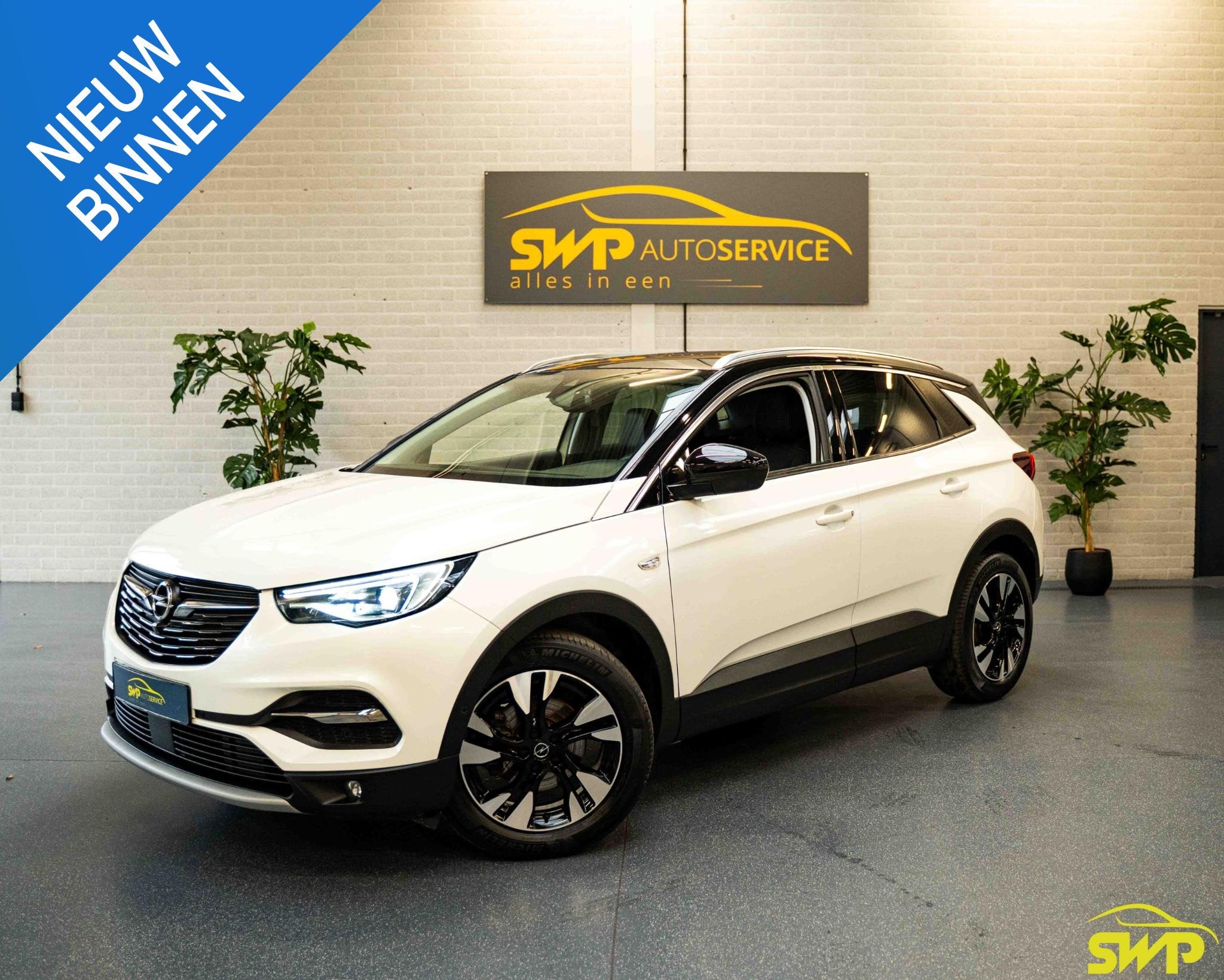 Opel Grandland X 1.6 Turbo Ultimate | Elektr stoelen | Stoel, Auto's, Gebruikt, Euro 6, 4 cilinders, 181 pk