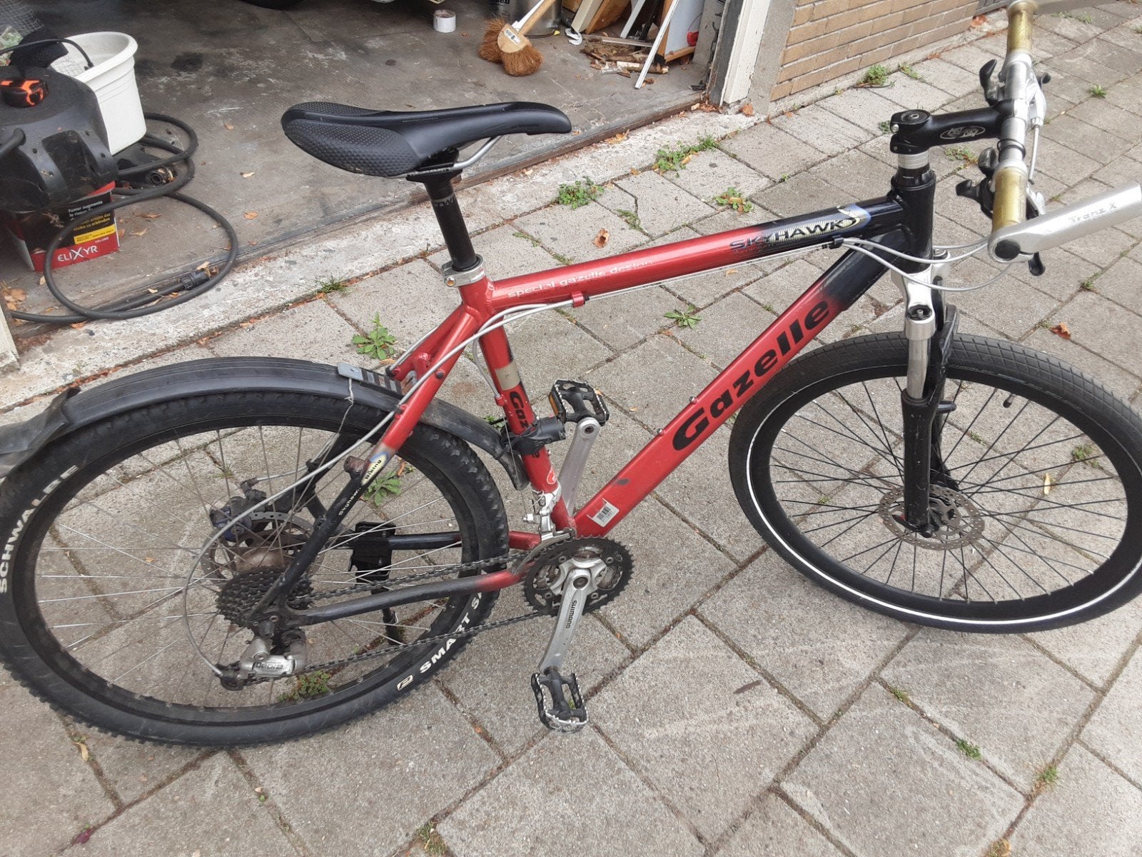Gazelle Skyhawk Mountainbike - Lichte opknapper, Ophalen, Gebruikt, Heren, 49 tot 53 cm