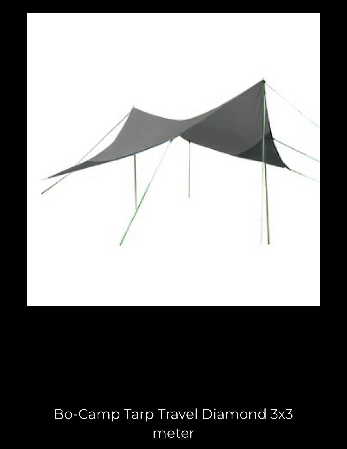 Bo-Camp Tarp / Schaduwdoek NIEUW, Caravans en Kamperen, Kampeeraccessoires, Ophalen of Verzenden, Nieuw