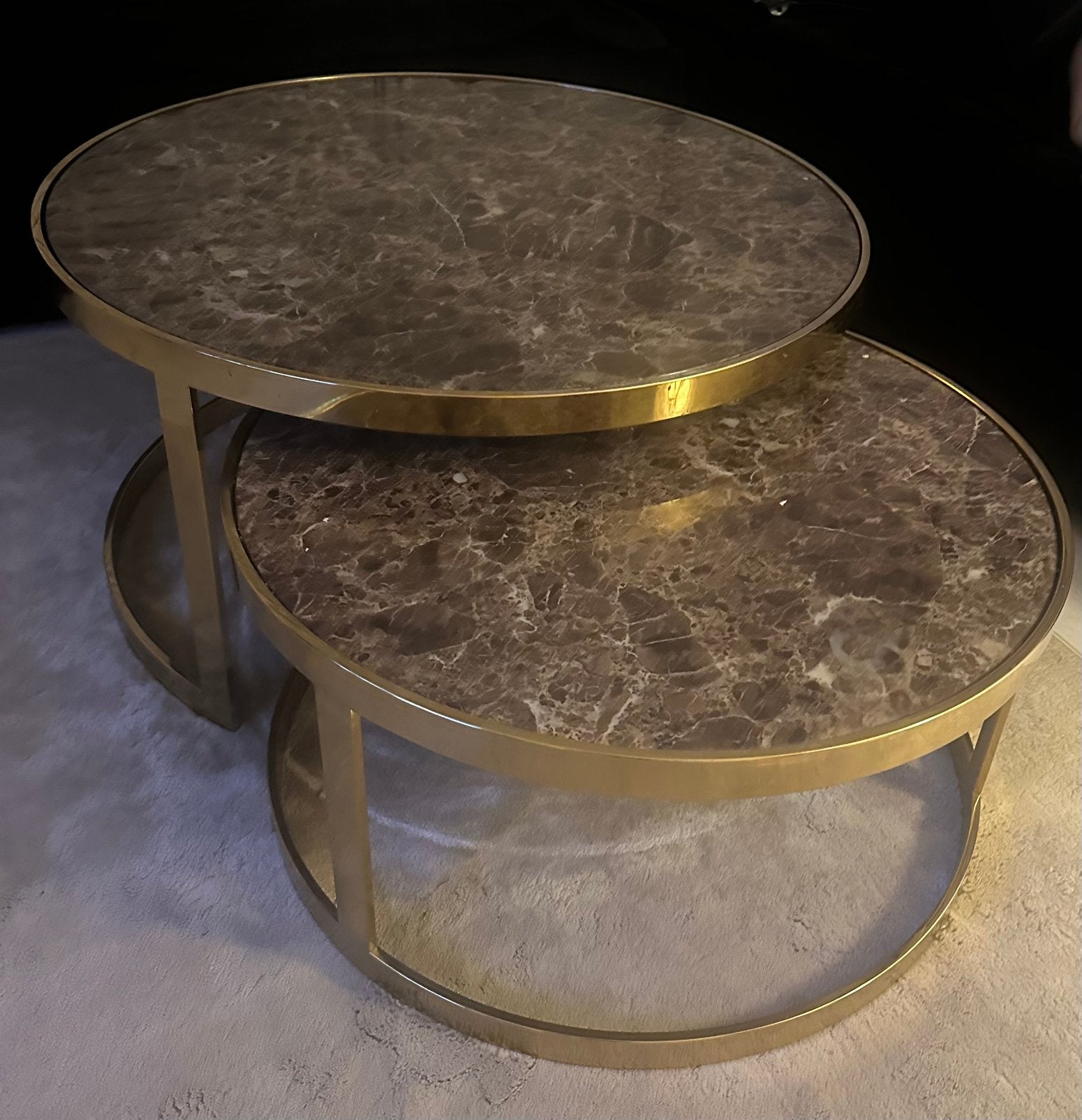 Richmond salontafel, Ophalen, Gebruikt, Rond, 50 tot 100 cm
