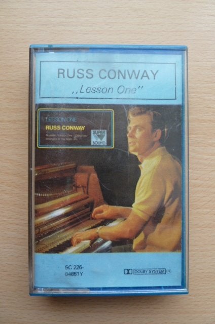 cassettebandje van Russ Conway - Lesson One, Gebruikt, Wereldmuziek, 1 bandje, Ophalen of Verzenden