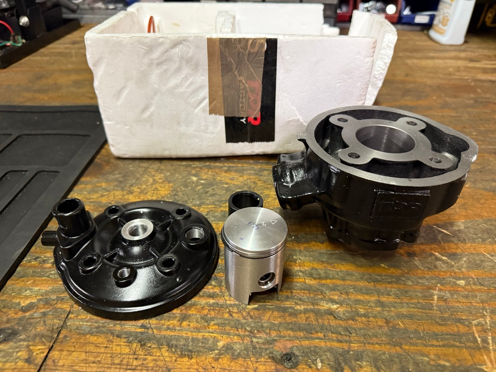 AM6 Top Performance Black Gietijzeren Cilinder 50cc Nieuw, Nieuw, Cilinder, Beta, Beta