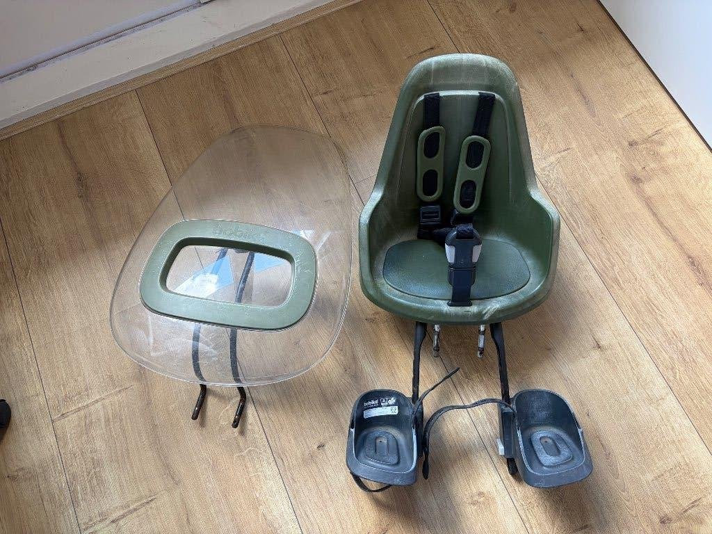 Bobike fietsstoeltje voorzitje met windscherm, Ophalen, 0 t/m 18 kg, Voorzitje, Bo Bike