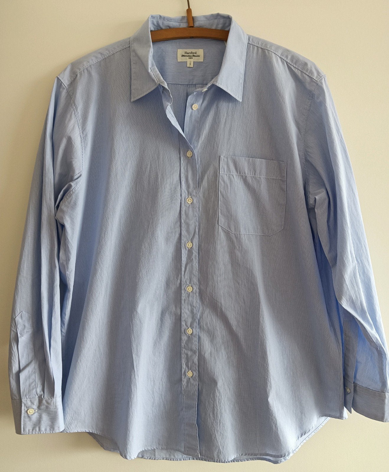 Hartford blouse maat 42/44 lichtblauw, Kleding | Dames, Blauw, Maat 42/44 (L), Ophalen of Verzenden, Pauw.Amsterdam
