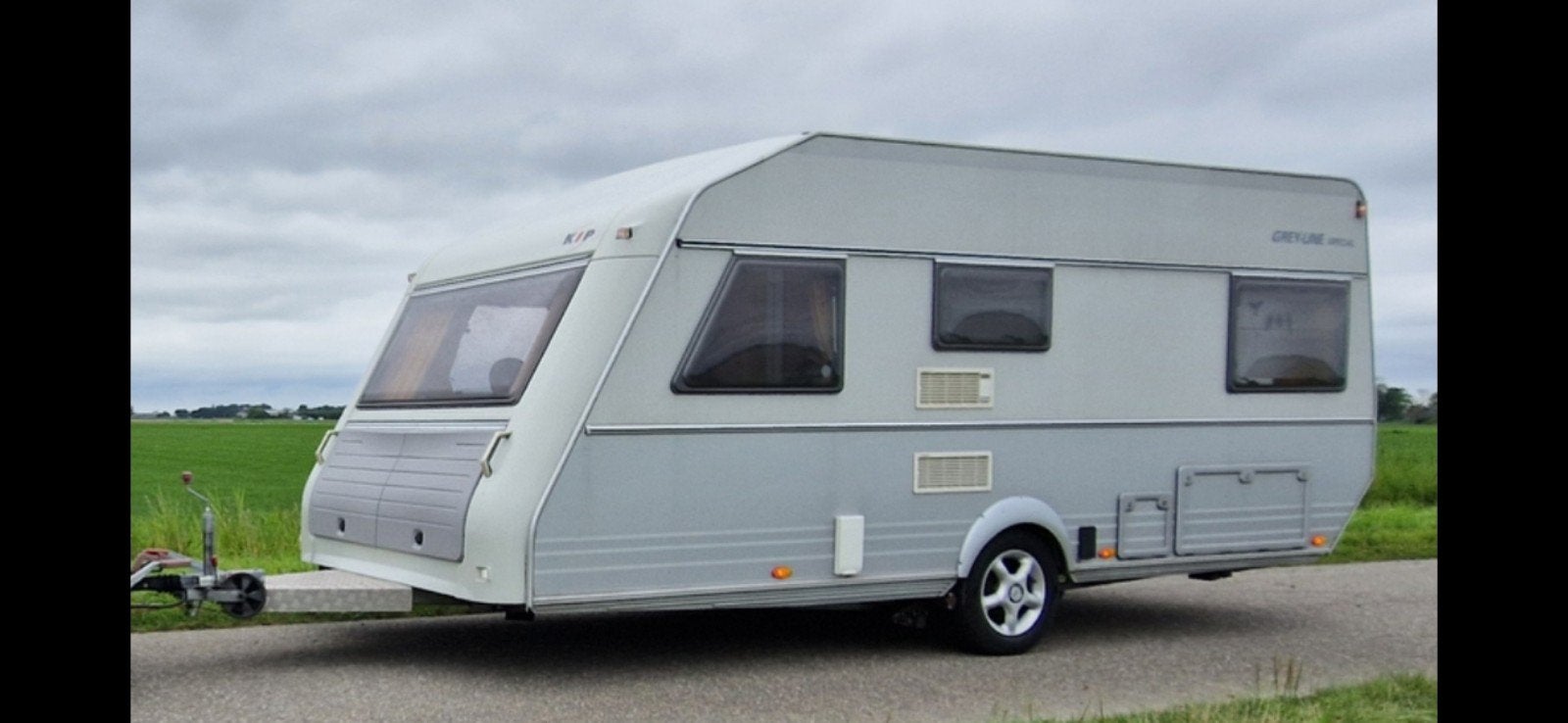 kip 50 tdb grey-line special., Caravans en Kamperen, Caravans, Rondzit, Frans bed, Particulier, 4 tot 5 meter