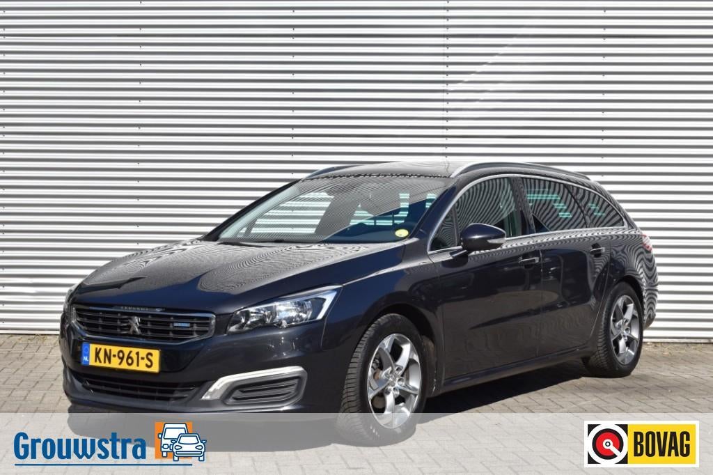 Peugeot 508 SW 1.6 AUT. BLUEHDI BLUE LEASE EXECUTIVE / APK T, Auto's, Peugeot, 4 cilinders, Origineel Nederlands, Diesel, 1560 cc