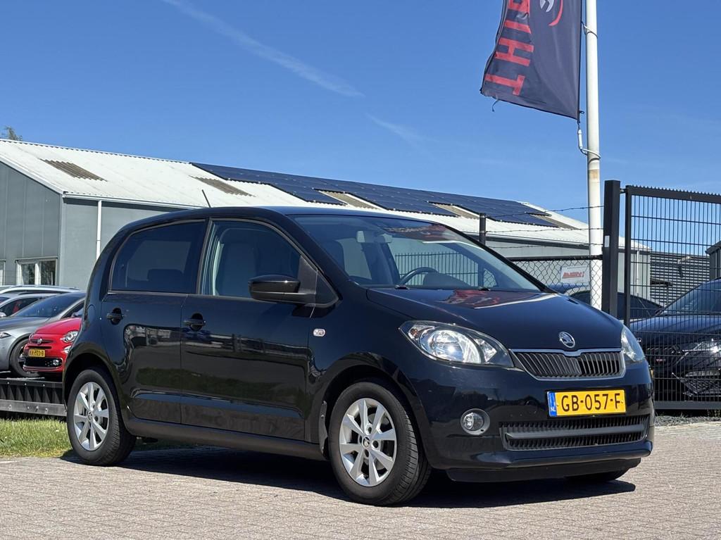 Skoda Citigo 1.0 Greentech Edition cruise airco 5 deurs, Auto's, Voorwielaandrijving, Euro 5, Start-stop-systeem, Gebruikt