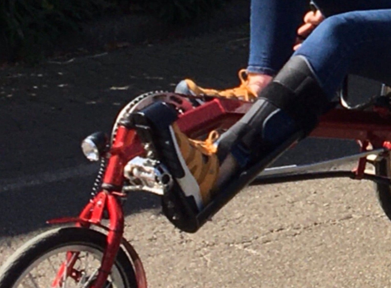 Hulpmiddelen pedalen ligfietsen Van Raam - USVA/Sinner - ICE, Ophalen, Gebruikt