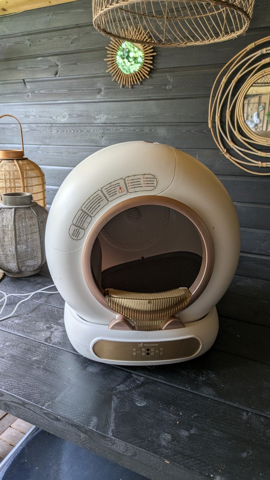 Viervoeter Fresh 3 automatische kattenbak, Dieren en Toebehoren, Kattenbakken, Ophalen, Zelfreinigend, Zo goed als nieuw, Gesloten