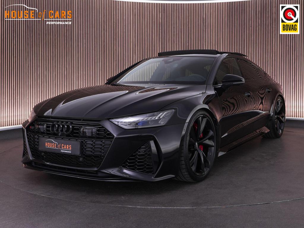 Audi RS7 Sportback 4.0 TFSI quattro |dealer onderhouden|Akra, Auto's, Automaat, Gebruikt, 800 pk, 4 stoelen
