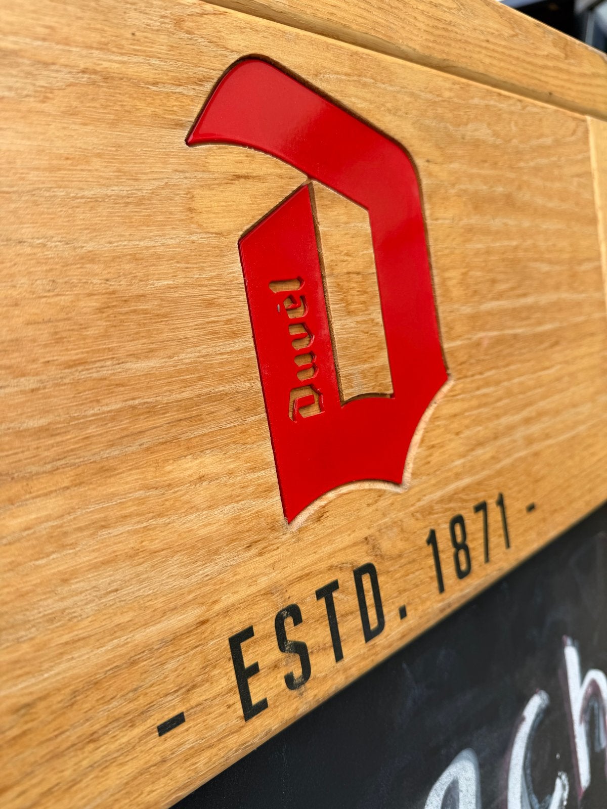 Duvel Houten Stoepbord - Reclamebord, Ophalen of Verzenden