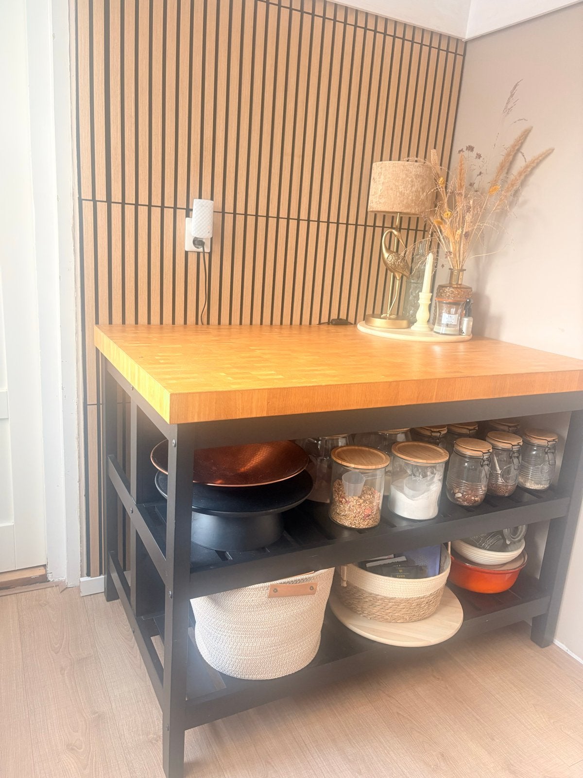 IKEA keukentafel met opbergruimte, Ophalen, Gebruikt