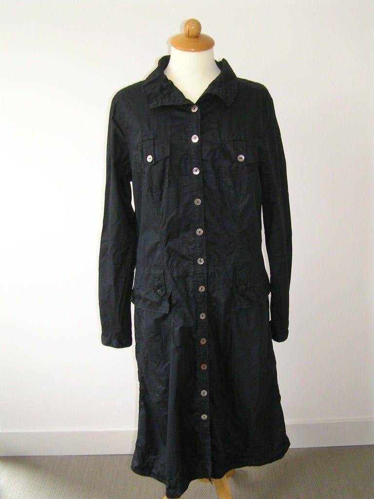 Zwarte blouse jurk maat 40., Kleding | Dames, Maat 38/40 (M), Zwart, Nieuw, Ophalen of Verzenden
