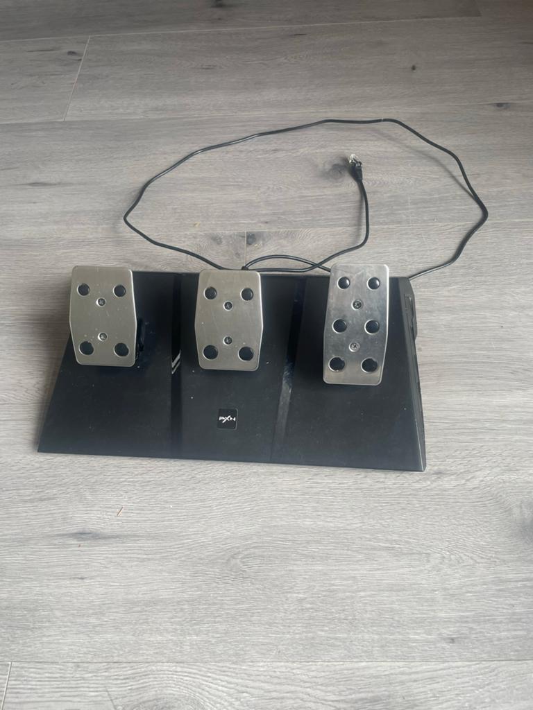 PXN V9 Gaming Stuur met Pedalen en Shifter, Racestuur, Force feedback, Zo goed als nieuw, PC