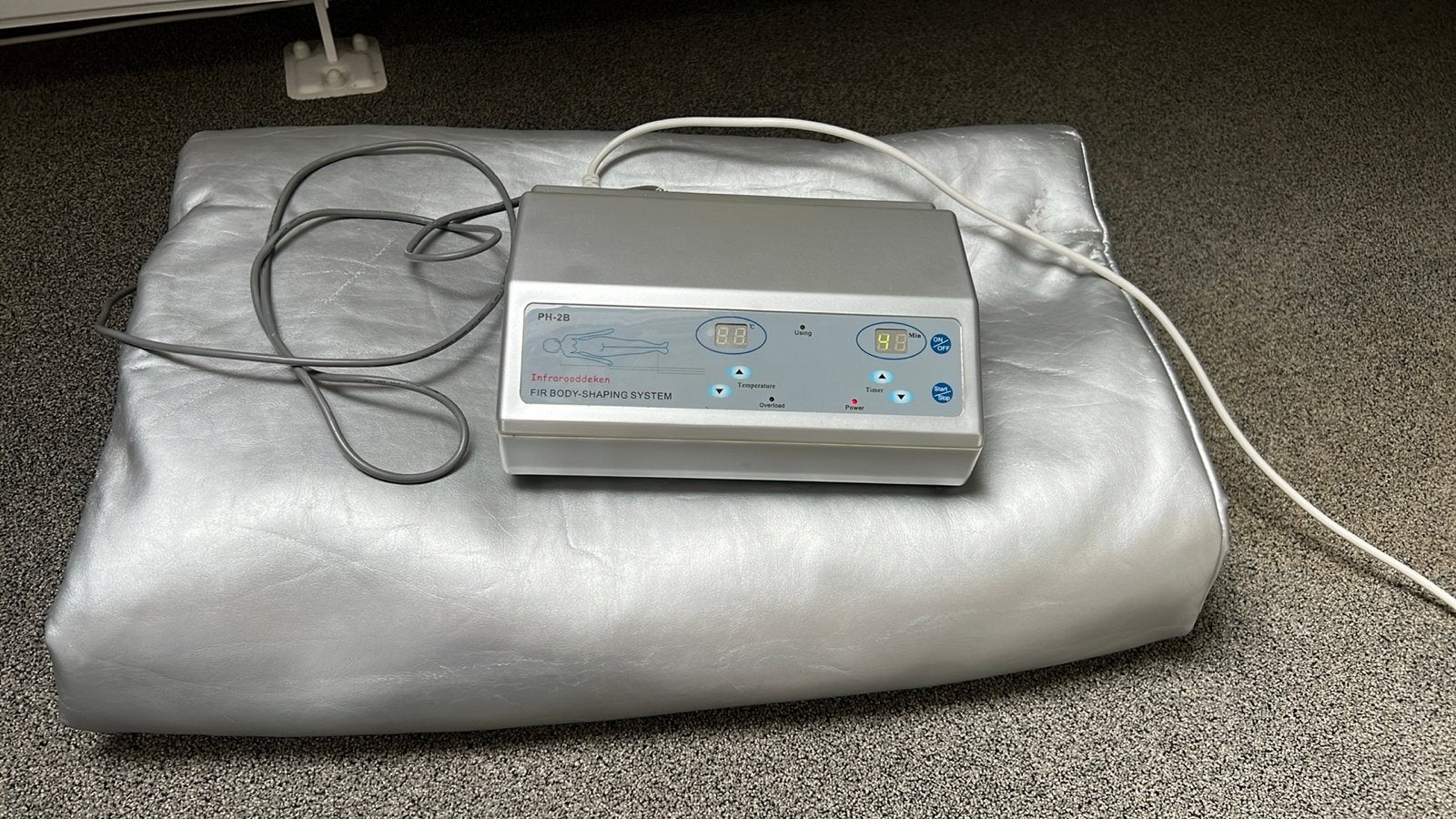 Infrarooddeken FIR Body-Shaping warmte deken, Ophalen of Verzenden, Gebruikt, Overige typen