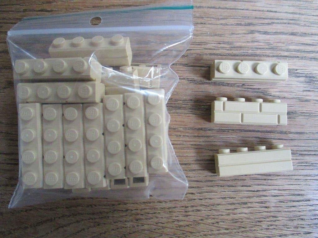 LEGO Masonry Brick / Baksteen-motief p 20st Tan * Nieuw, Kinderen en Baby's, Ophalen, Nieuw, Losse stenen, Lego