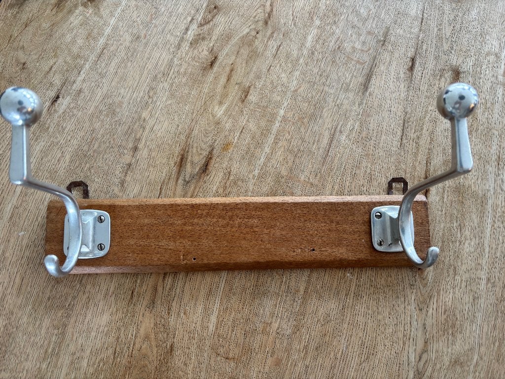 Vintage houten kapstokje, Gebruikt, Minder dan 100 cm, Hout, Ophalen
