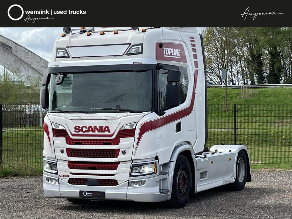 Scania G450 | Highline | Leather seats, Auto's, Vrachtwagens, Stof, Euro 6, Scania, Bedrijf