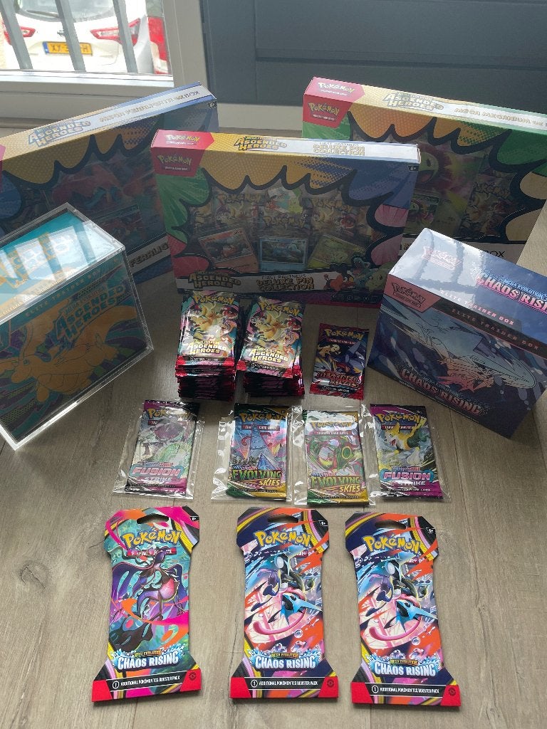 Pokémon collectie, Ophalen of Verzenden, Zo goed als nieuw, Overige typen, Foil
