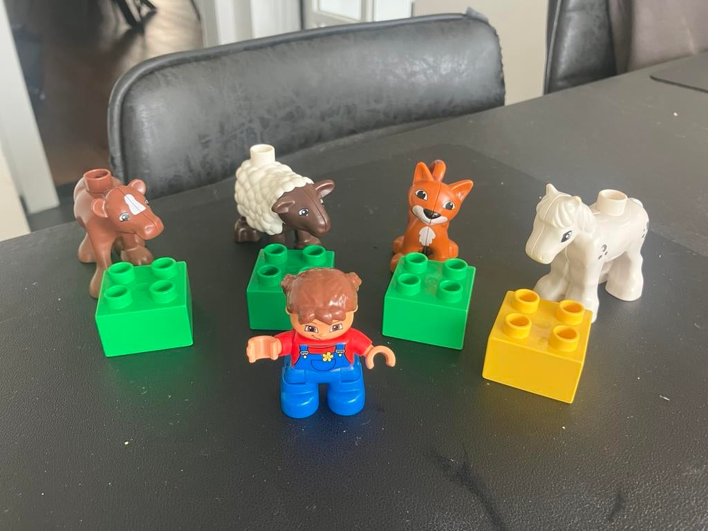 Duplo 5646 dierenverzorging boerderij, Ophalen of Verzenden, Zo goed als nieuw, Complete set, Duplo