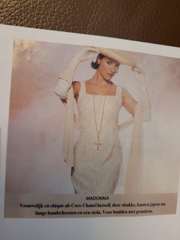 Vintage trouwjurk, Ophalen of Verzenden, Zo goed als nieuw, Overige kleuren, Trouwjurk