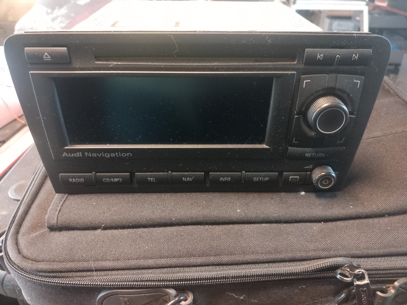 Audi Navigation Radio RNS-E (8P0 035 192 N), Ophalen of Verzenden, Gebruikt
