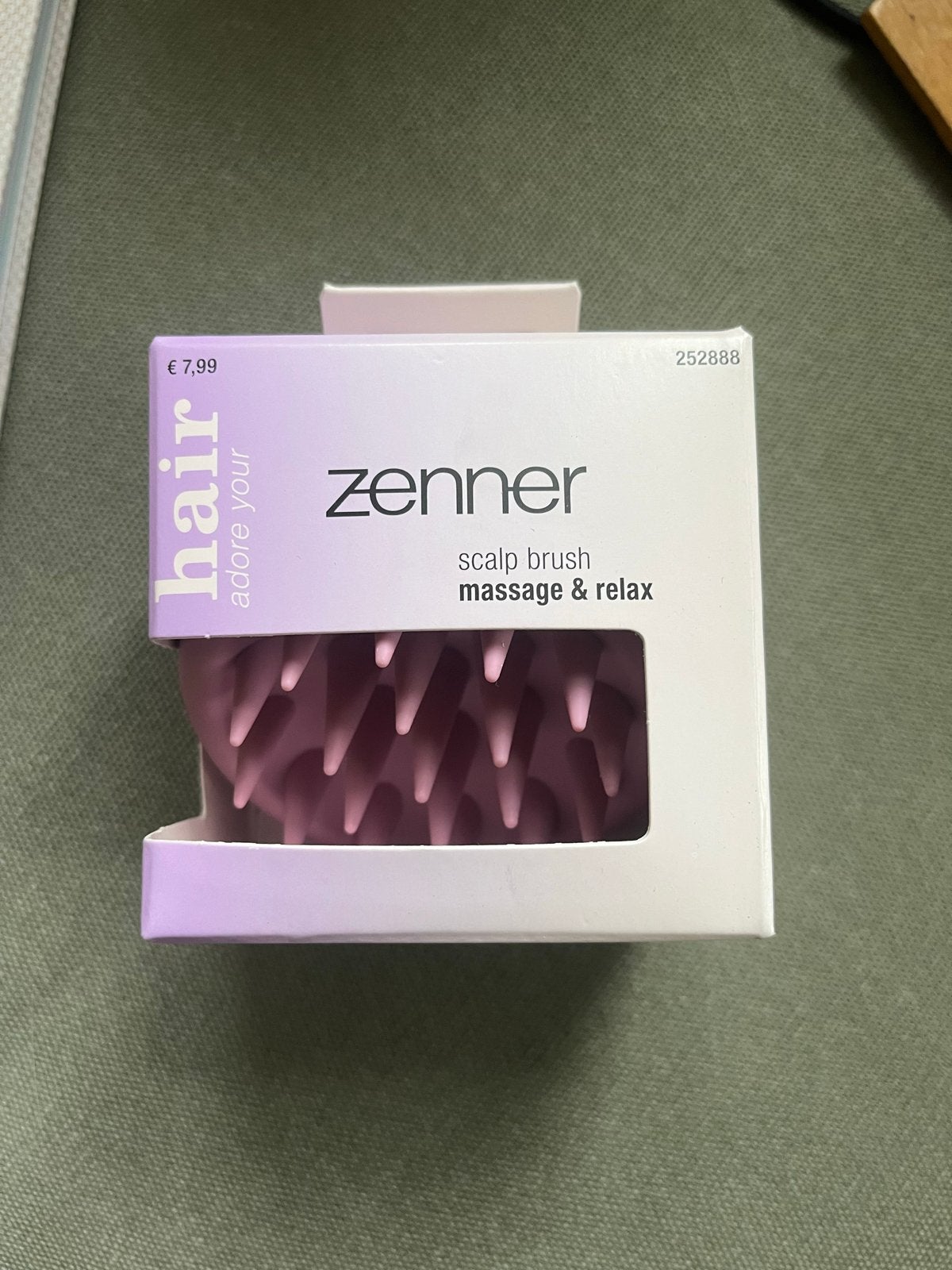 Zenner Scalp Brush - nieuw, Ophalen of Verzenden, Nieuw, Kam of Borstel