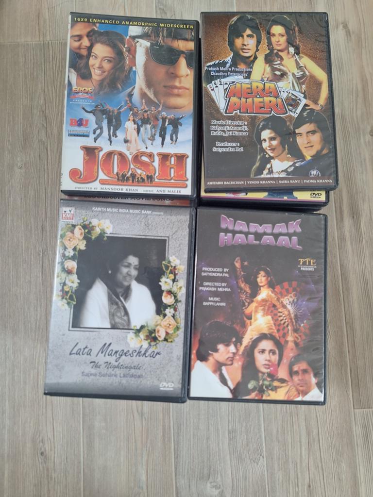 Grote collectie oude Bollywood films op DVD, Alle leeftijden, Ophalen, Gebruikt, Boxset