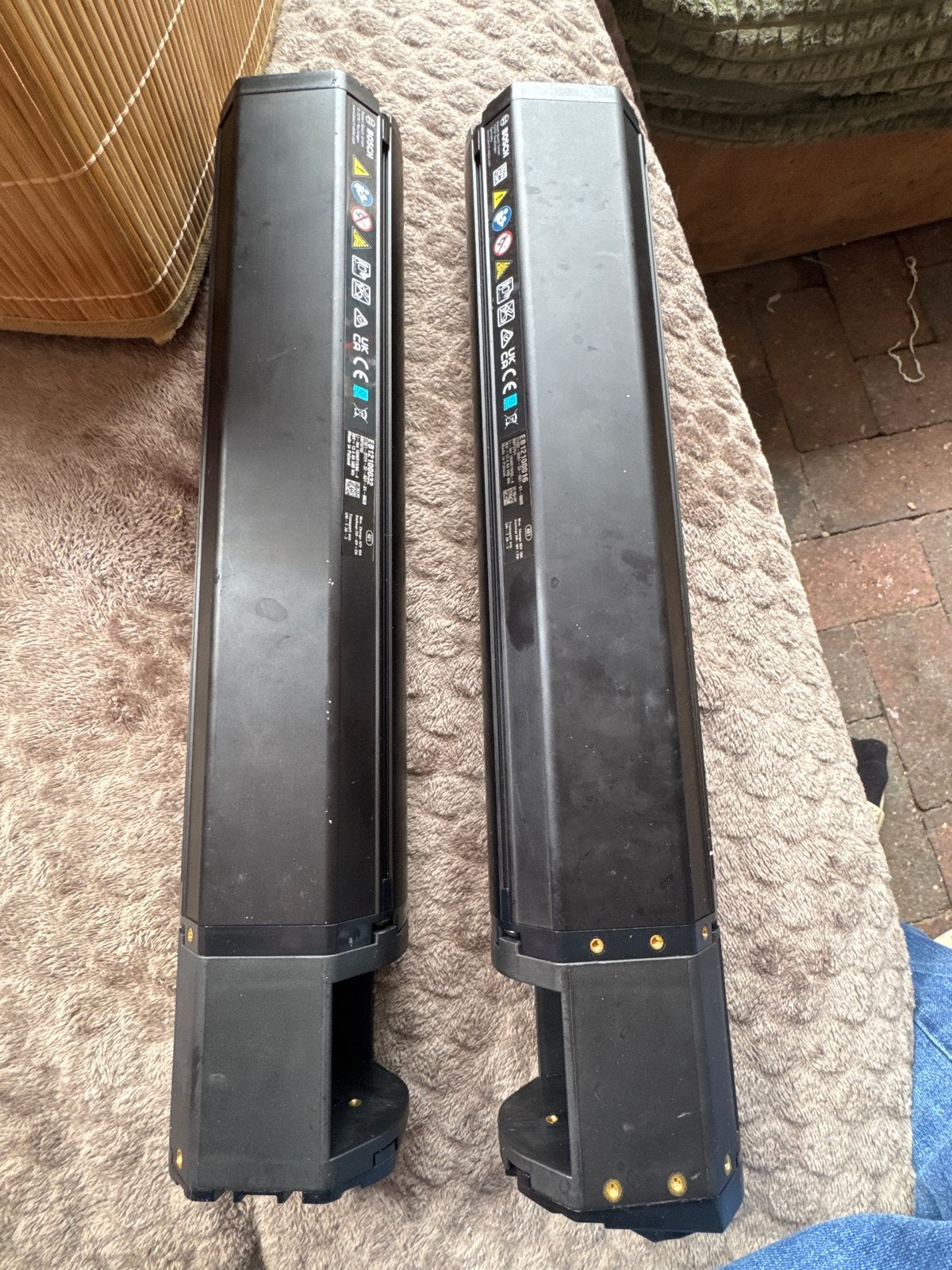Smart Powertube Bosch Verticaal en Horizontaal (500 Wh), Ophalen, Gebruikt