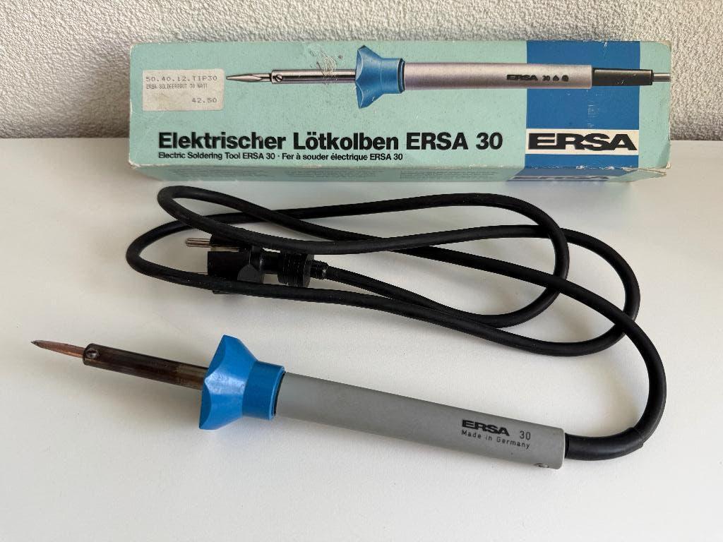 ERSA 30, 30W soldeerbout, Doe-het-zelf en Verbouw, Gereedschap | Lasapparaten, Gebruikt, Overige typen, Minder dan 150 ampère