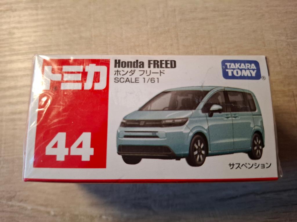 Tomica 44 - Honda Freed [blauw] 1/61 MIB, Hobby en Vrije tijd, Modelauto's | Overige schalen, Ophalen of Verzenden, Nieuw, Auto