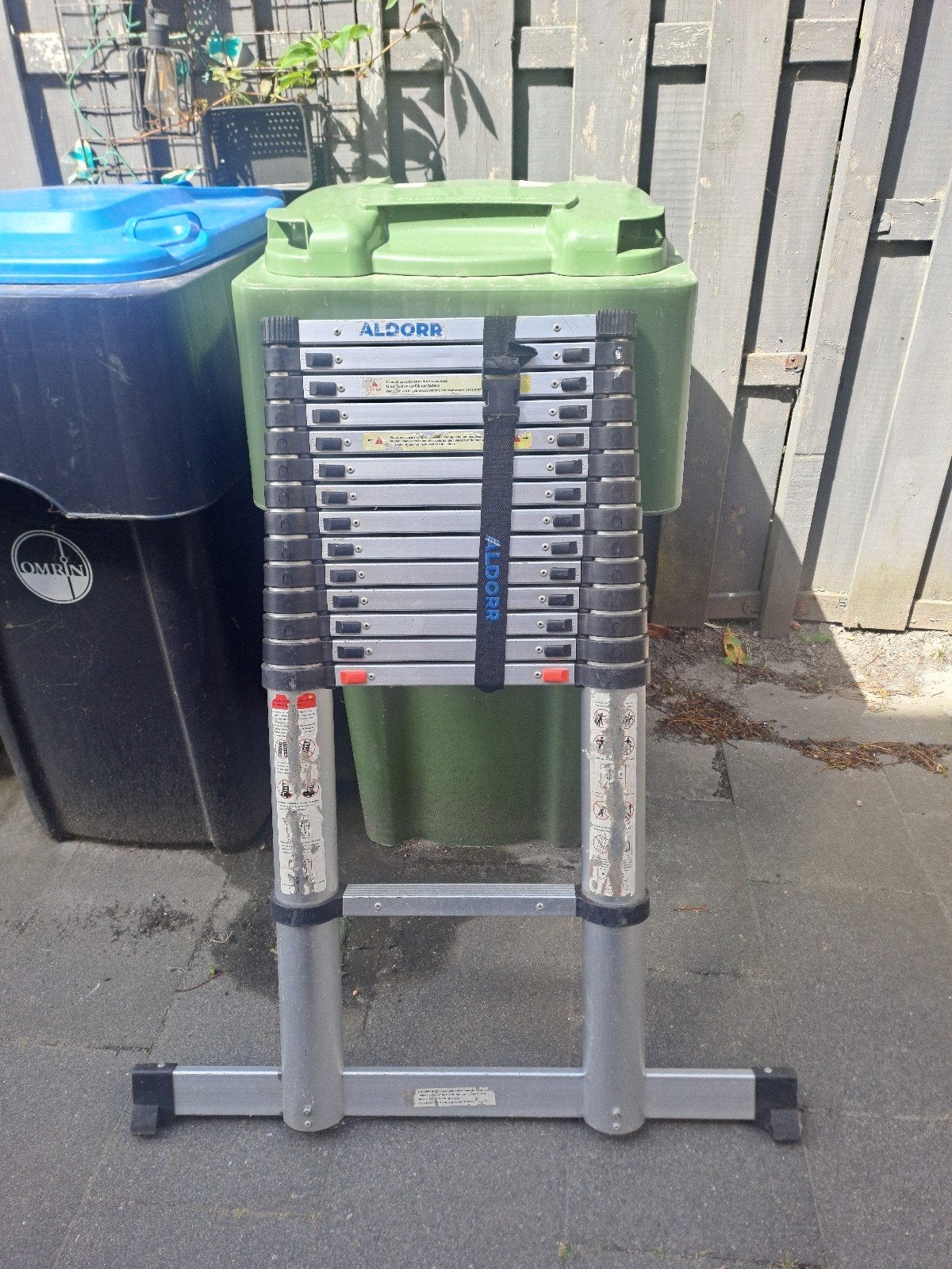 Telescoop ladder, Ophalen, 2 tot 4 meter
