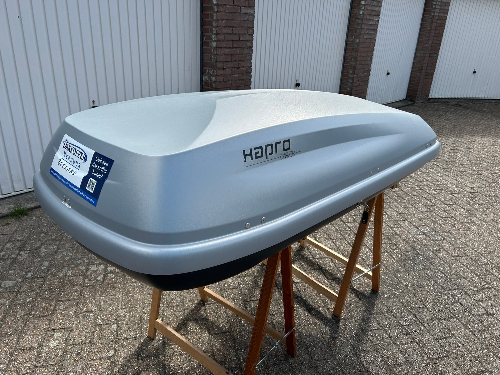 Dakkoffer Hapro Carver 430 liter 75 kilo, Ophalen, Zo goed als nieuw
