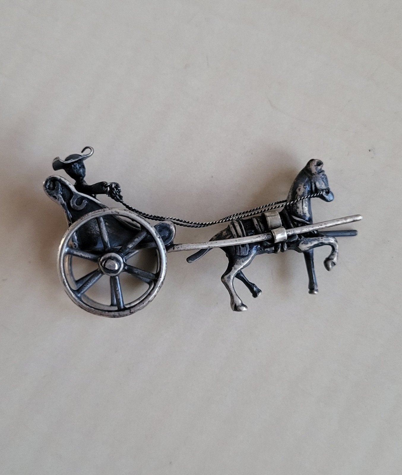 Zilveren miniatuur, Ophalen of Verzenden