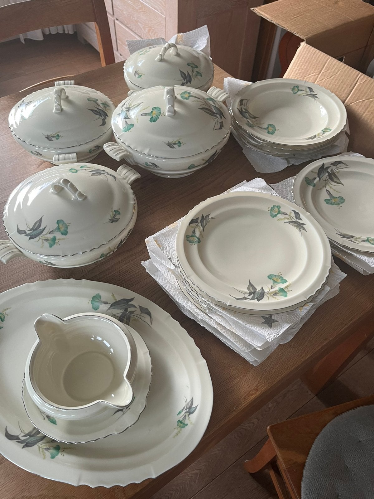 Antiek servies (jaren 30?), Antiek en Kunst, Ophalen