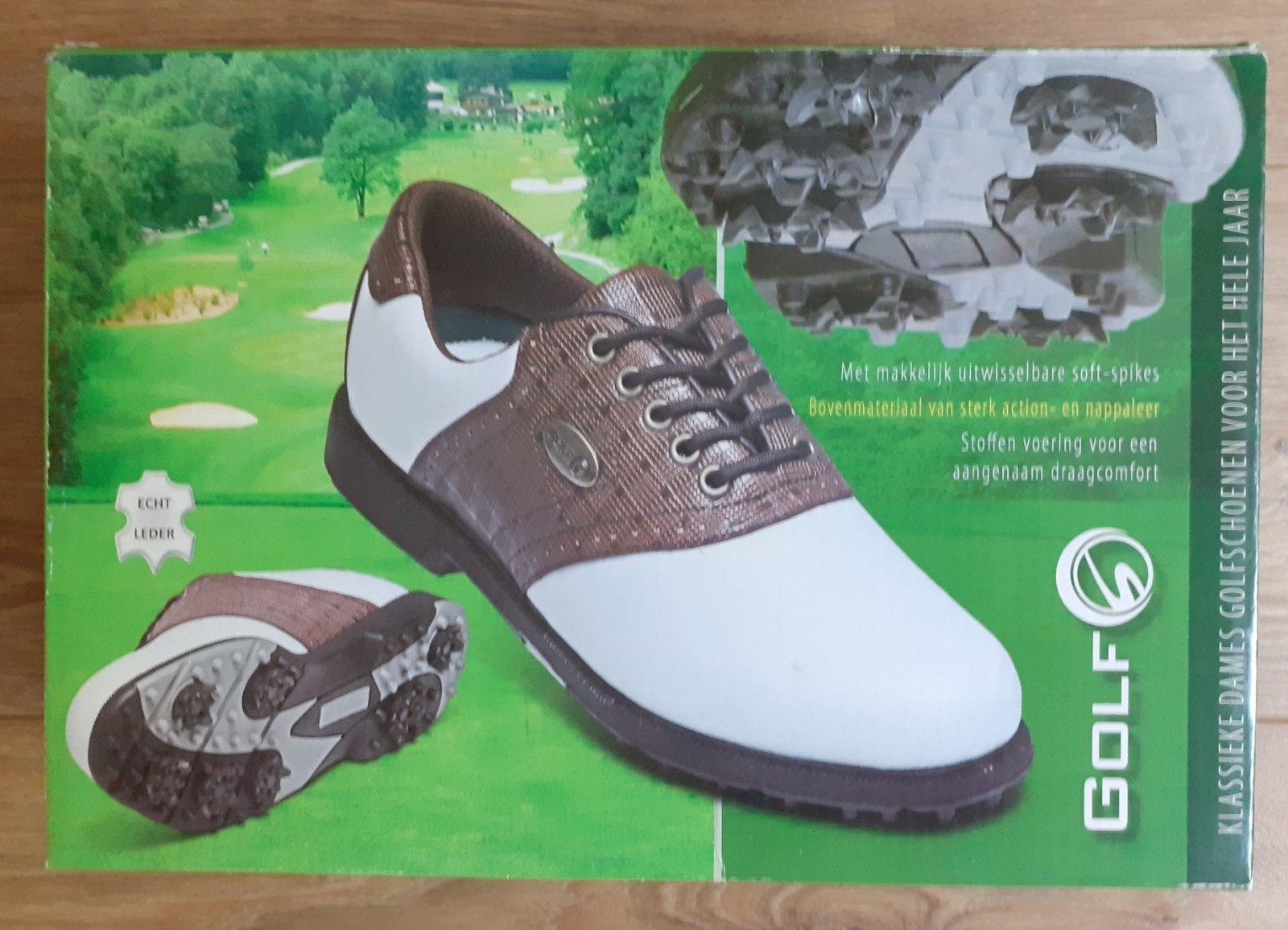 Lederen Dames golfschoen voor het hele jaar mt 37 NIEUW, Ophalen of Verzenden, Nieuw, Wit