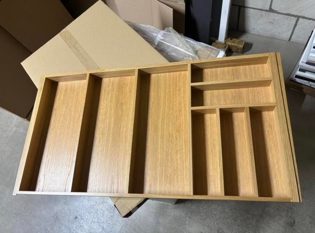 Houten bestekbak tbv Blum tandem box lade. Nieuw, Huis en Inrichting, Keuken | Keukenelementen, Ophalen, Nieuw, 50 tot 100 cm