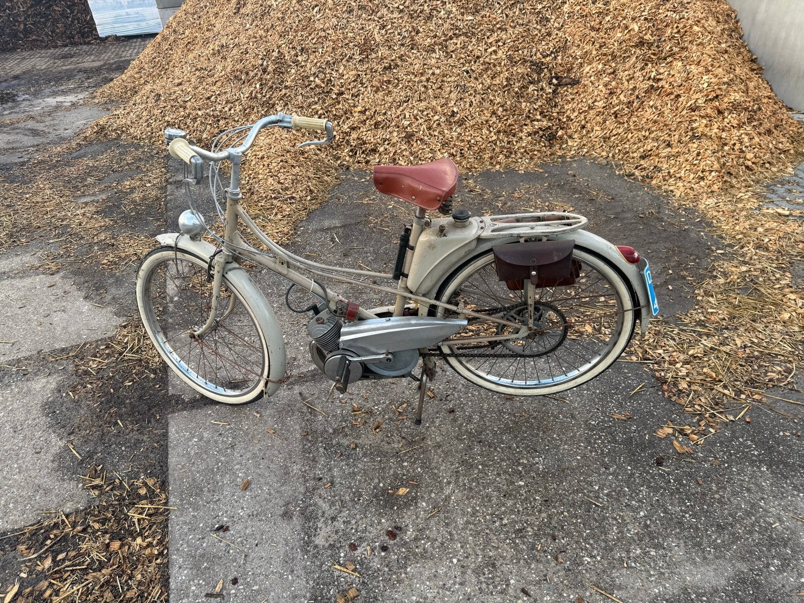 ZEER UNIEK!! Kaptein Mobilette uit 1950!!, Ophalen, Overige merken