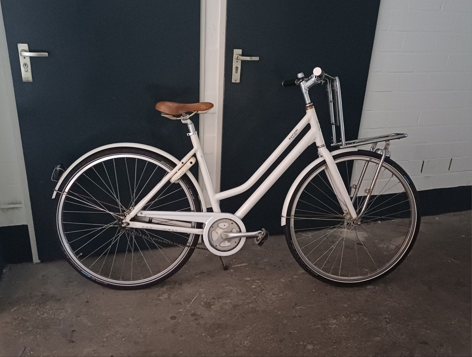 Cortina Kuyichi stadsfiets, framehoogte 50cm., Terugtraprem, Gebruikt, Versnellingen, 50 tot 53 cm