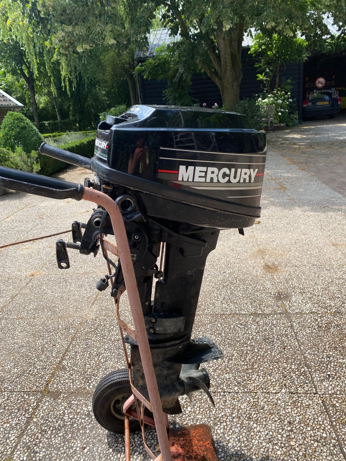 Mercury 15 pk buitenboordmotor, Ophalen, Zo goed als nieuw, Benzine, 5 tot 10 pk