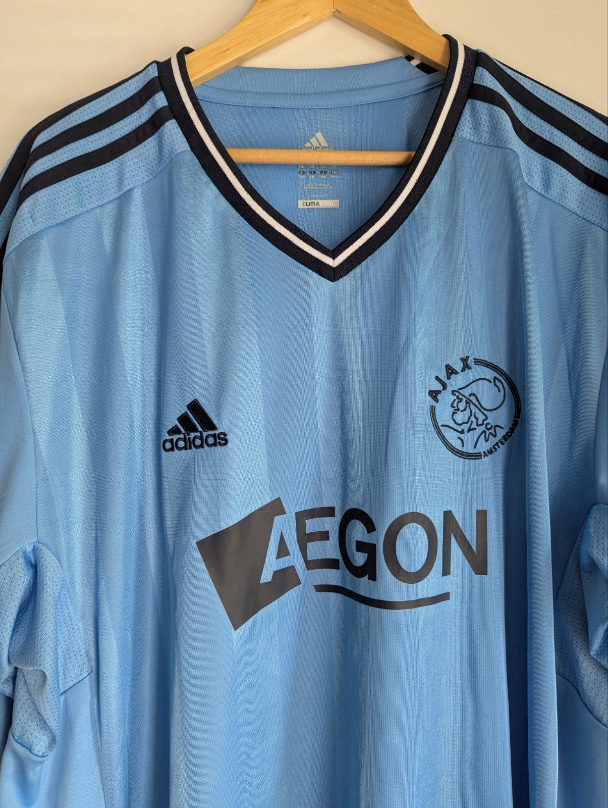 Ajax uit shirt, Verzamelen, Sportartikelen en Voetbal, Verzenden, Zo goed als nieuw, Ajax, Shirt