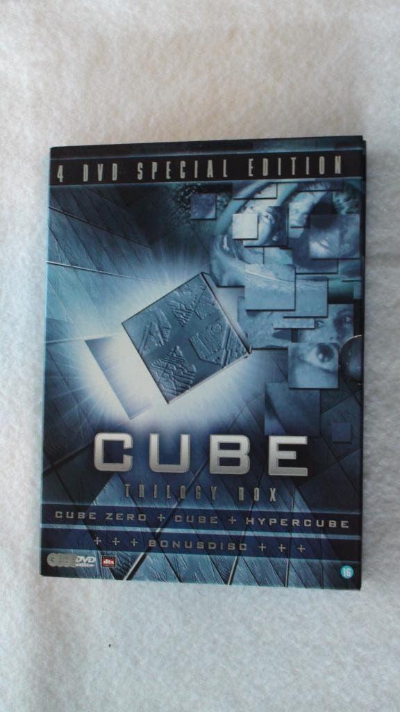 Cube trilogy box  4 dvd's, Vanaf 16 jaar, Ophalen of Verzenden, Zo goed als nieuw, Fantasy