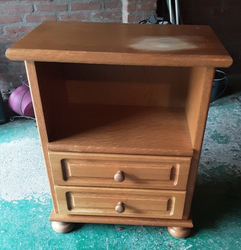 Leuk houten kastje om op te knappen, Ophalen