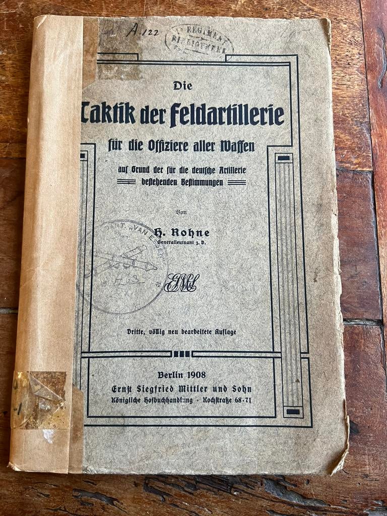 Mobilisatie duits Nederlands taktiek veldartillerie 1 RVA, Ophalen of Verzenden, Nederland