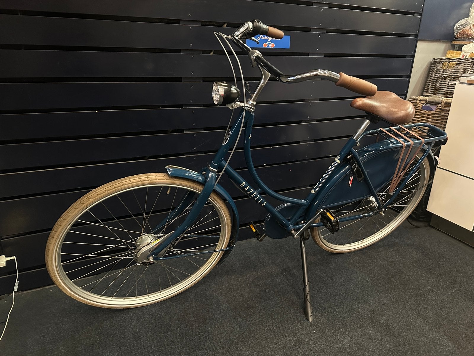 Net Gazelle classic n7 terugtrap + handrem 51cm omafiets, Ophalen, Terugtraprem, Versnellingen, Zo goed als nieuw