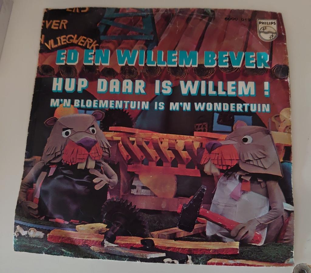Ed en Willem Bever - Hup daar is Willem Mooie vinylsingle, Originele persing, Verzenden, Gebruikt, Nederlandstalig