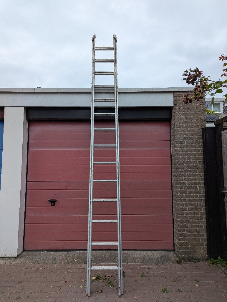 ladder, Ophalen, Gebruikt, Ladder, Opvouwbaar of Inschuifbaar
