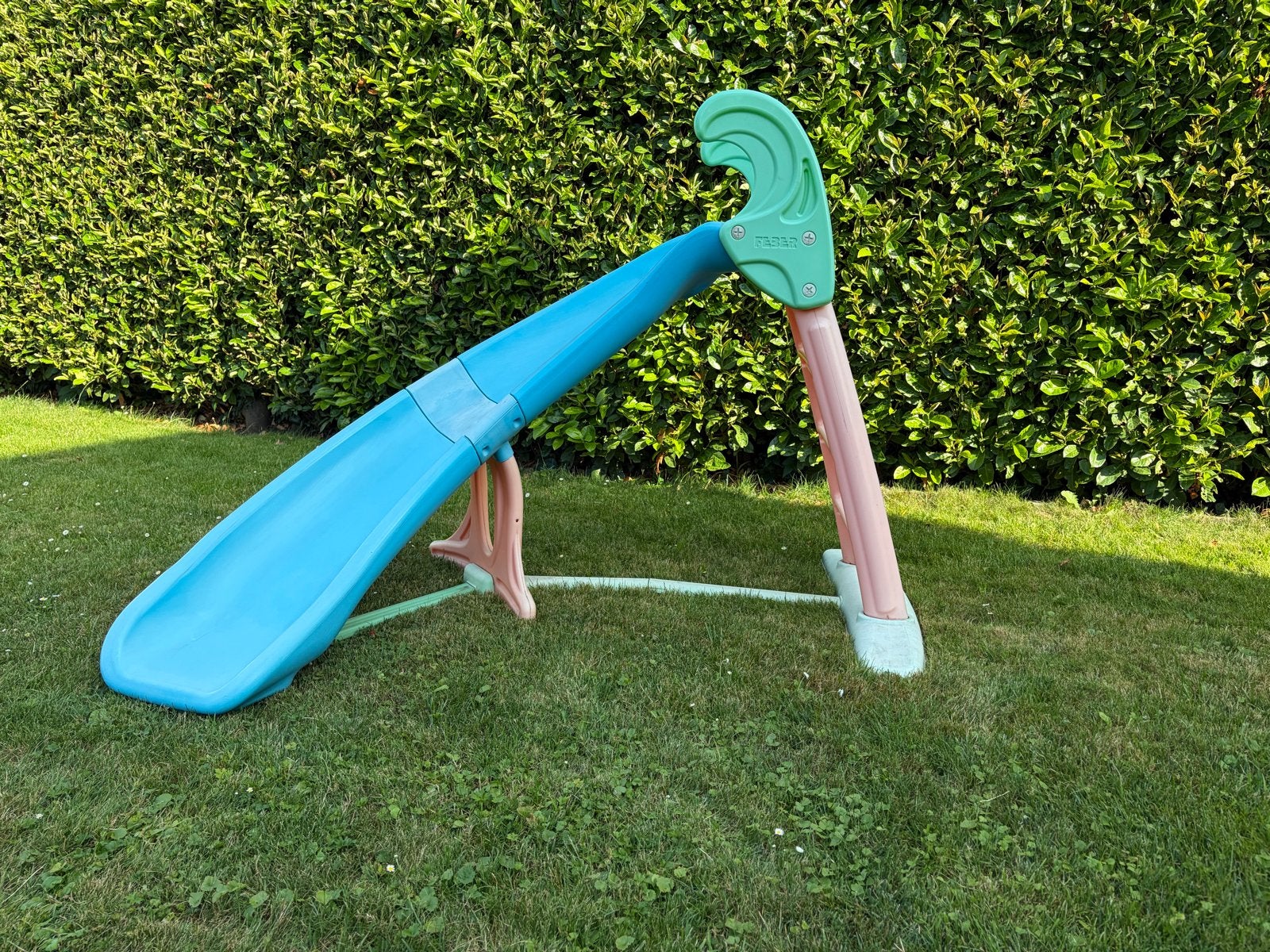 Feber waterglijbaan van kunststof, Kinderen en Baby's, Speelgoed | Buiten | Speeltoestellen, Ophalen, Gebruikt, Glijbaan
