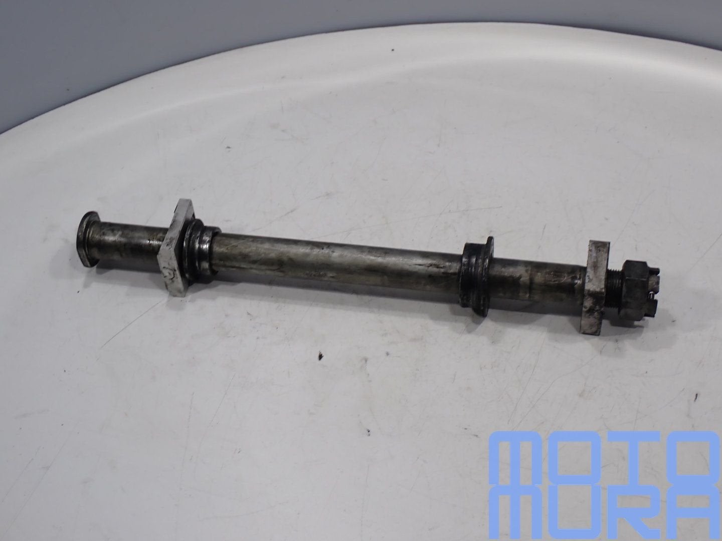 Kawasaki ZX12R 2002 - 2006 achteras achterwielas achter acht, Gebruikt, -, -, Ophalen of Verzenden